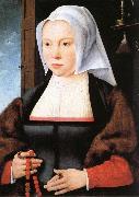 Joos van cleve Portrait of a Woman oil on canvas